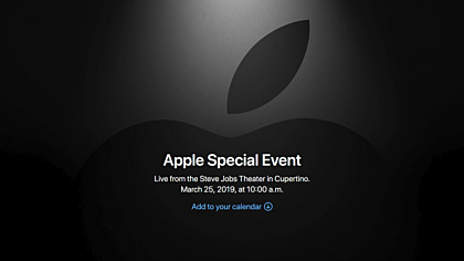 Apple officially announced the presentation on March 25