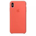 Cover iPhone Xs Max Nectarine Silicone Case (High Copy)