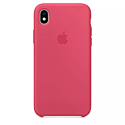 Чехол iPhone XR Pink Silicone Case (High Copy)
