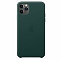 Чехол для iPhone 11 Pro Max Leather Case - Forest Green (MX0C2)