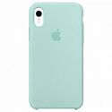 Чехол iPhone XR Sea Blue Silicone Case (High Copy)