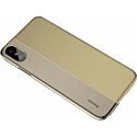 Cover Baseus Half to Half Case for iPhone X/Xs - Transparent Gold