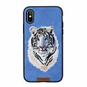 Cover iaeeaaea Rock Best Series Embroidery for IPhone X/XS - TIGER