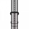 Apple Black Stripe Woven Nylon Band 38-40mm (MQVG2)