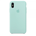 Cover iPhone X Marine Green Silicone Case (High Copy)