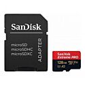 MicroSDHC 128GB SanDisk Pro A2 Class 10+SD-adapter (170Mb/s)