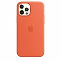 Чехол Apple Silicone case for iPhone 12 Pro Max - Orange