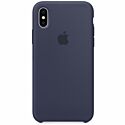 Чехол iPhone X Silicone Case Midnight Blue (MQT32)