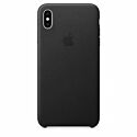 Чехол iPhone Xs Max Leather Case - Black (MRWT2)