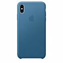 Cover iPhone Xs Max Leather Case - Cape Cod Blue (MTEW2)