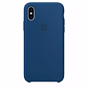 Чехол iPhone Xs Blue Horizon Silicone Case (High Copy)
