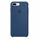 Cover iPhone 7 Plus - 8 Plus Blue Cobalt Silicone Case (High Copy)