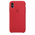 Чехол iPhone X Product Red Silicone Case (High Copy)