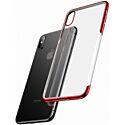Cover Baseus Shining Case TPU for iPhone X/Xs - Red