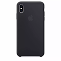 Cover iPhone Xs Max Black Silicone Case (High Copy)