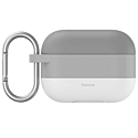 Baseus Cloud Hook Silica Gel Protective Case for AirPods Pro Grey