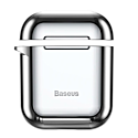 Baseus Shining Hook Case for AirPods - Silver