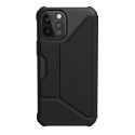 Чехол UAG iPhone 12 Pro Max Metropolis (PU) SATN Black