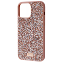 Чехол Bling World Grainy Diamonds (TPU) for iPhone 13 - Pink