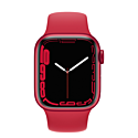 Apple Watch Series 7 GPS + LTE 41mm PRODUCT(RED) Aluminium Case with Red Sport Band (MKHV3)