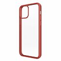 Чехол Panzer ClearCase for Apple iPhone 12 Pro Max Mandarin Red AB (0281)