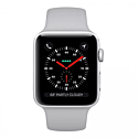 Apple Watch Series 3 GPS + LTE 42mm Silver Aluminum with Fog Sport Band (MQK12)