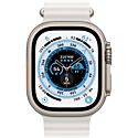 Apple Watch Ultra GPS + Cellular 49mm Titanium Case with White Ocean Band (MNHF3)