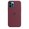 iPhone 12 - 12 PRO Silicone Case with MagSafe Plum (MHL23)