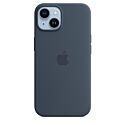 Чехол Apple Silicone case for iPhone 14 - Storm Blue (High Copy)