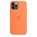 Apple Silicone case for iPhone 12/12 Pro - Kumquat (High Copy)