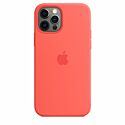 Apple Silicone case for iPhone 12/12 Pro - Pink Citrus (High Copy)
