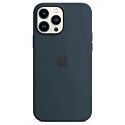Apple Silicone case with MagSafe for iPhone 13 Pro Max - Midnight (High Copy)