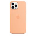 Чехол Apple Silicone case with MagSafe for iPhone 12 Pro Max - Cantaloupe (High Copy)