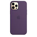 Apple Silicone case with MagSafe for iPhone 12 Pro Max - Amethyst (High Copy)