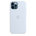 Чехол для iPhone 12 - 12 PRO Silicone Case with MagSafe Cloud Blue (MKTT3)