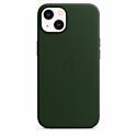 iPhone 13 Leather Case with MagSafe Sequoia Green (MM173)