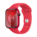 Apple Watch Series 9 41mm (PRODUCT)RED Aluminum Case with RED Sport Band S/M