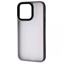 Shadow Matt Buttons Case for iPhone 13 Pro Max Gray