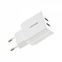 Usams 2.1A Dual USB Travel Charger White (US-CC090)