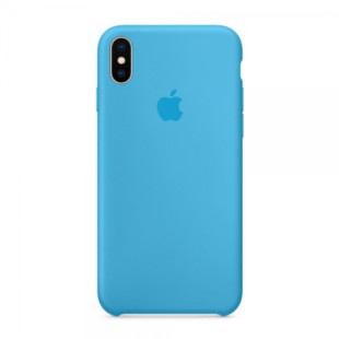 Чехол iPhone X Royal Blue Silicone Case (Copy)