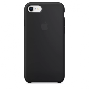 Чехол iPhone 7 - 8 Black Silicone Case (Copy)