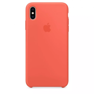 Чехол iPhone Xs Max Nectarine Silicone Case (High Copy)