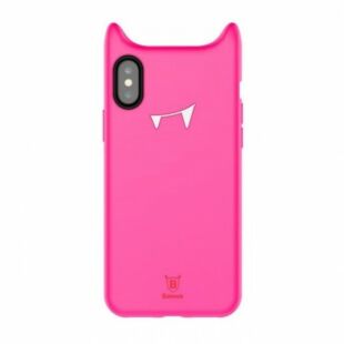 Cover Baseus Devil Baby Case for iPhone X/Xs - Rose