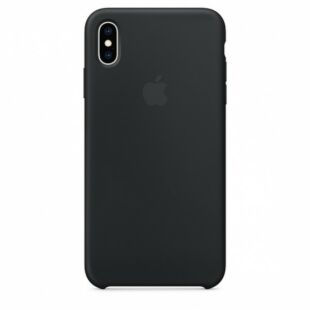 Чехол iPhone Xs Silicone Case - Black (MRW72)