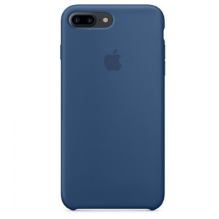 Cover iPhone 7 Plus - 8 Plus Ocean Blue Silicone Case (High Copy)