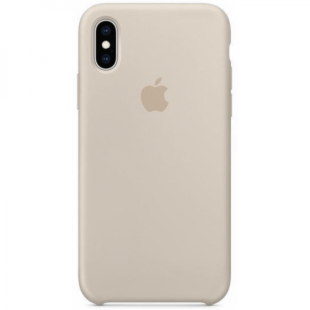 Чехол iPhone X Stone Silicone Case (High Copy)