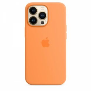 Чехол Apple Silicone case for iPhone 13 Pro Max - Marigold (High Copy)
