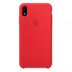 Чехол iPhone XR Product Red Silicone Case (High Copy)
