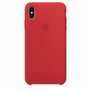 Чехол iPhone XS Max Silicone Case - (PRODUCT)RED (MRWH2)