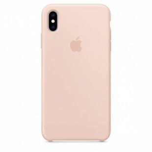 Cover iPhone Xs Silicone Case - Pink Sand (MTF82)